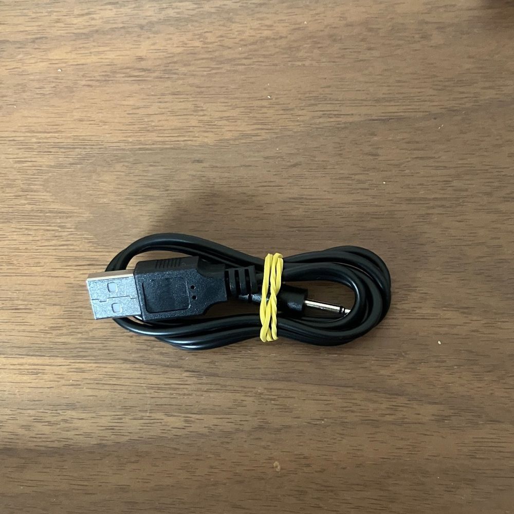 Black Charging Cord